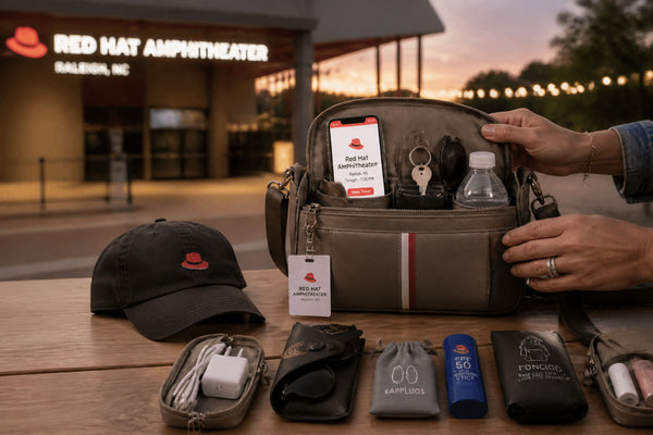 Red Hat Amphitheater Bag Rules for Clear Bags and Purses
