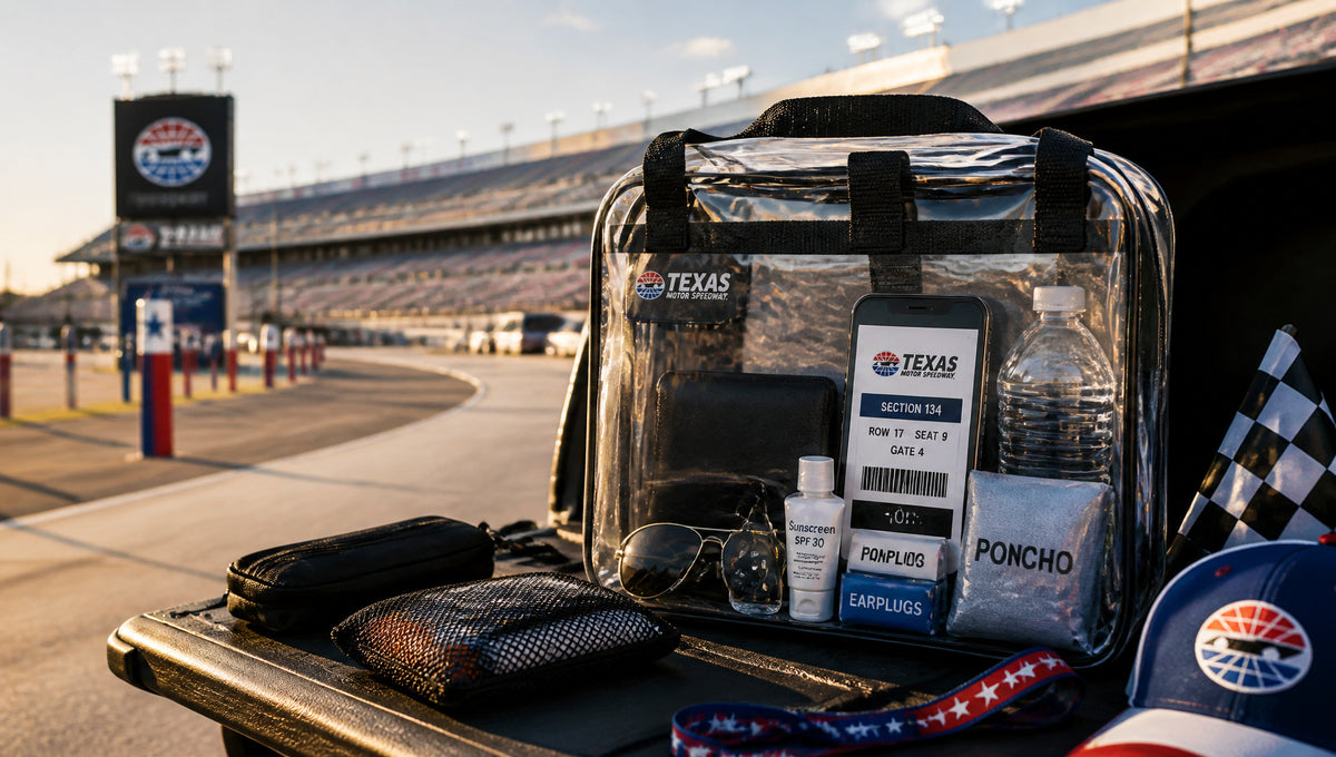 Texas Motor Speedway Bag Policy Rules and Cooler Sizes