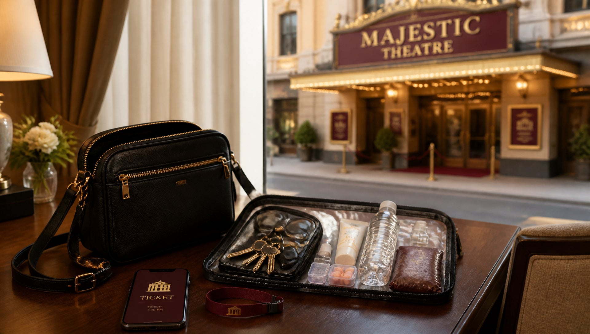 Majestic Theatre Bag Policy Rules and Size Limits