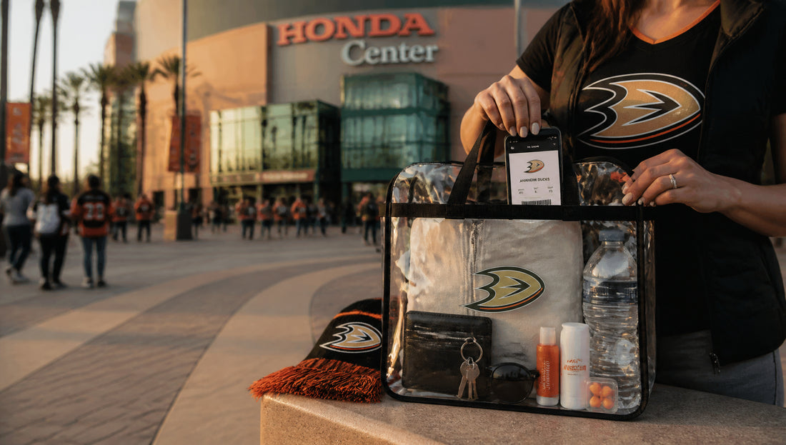Anaheim Ducks Bag Policy Rules and Allowed Bags