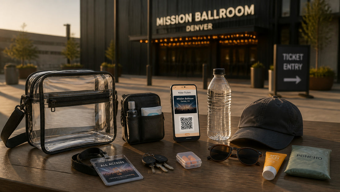 Mission Ballroom Bag Policy Rules and Size Limits