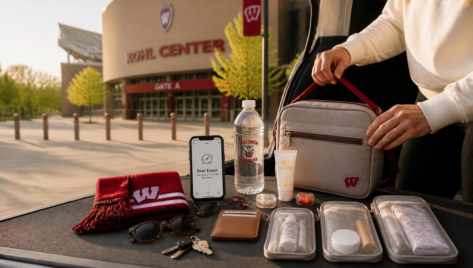 Kohl Center Bag Policy Rules and Allowed Purses