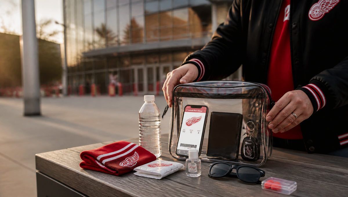 Red Wings Bag Policy and Little Caesars Arena Rules