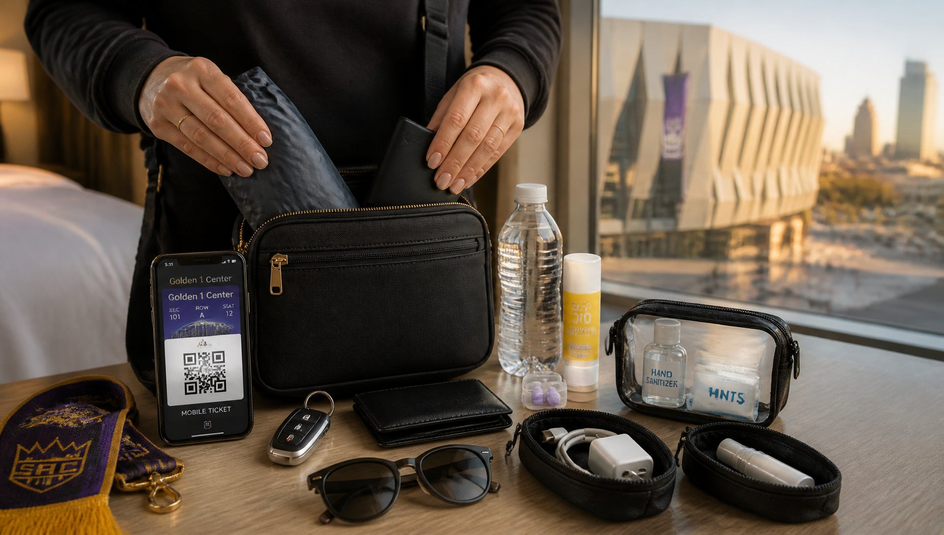 Golden 1 Center Bag Policy Rules and Sizes