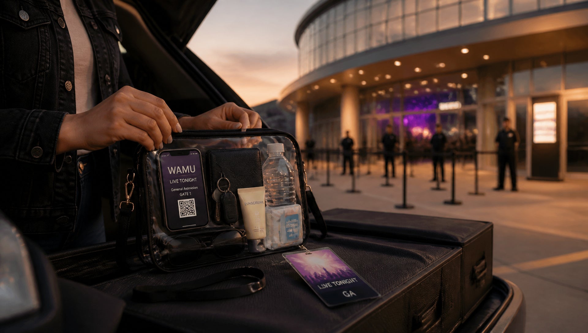 WAMU Theater Bag Policy Rules and Allowed Sizes