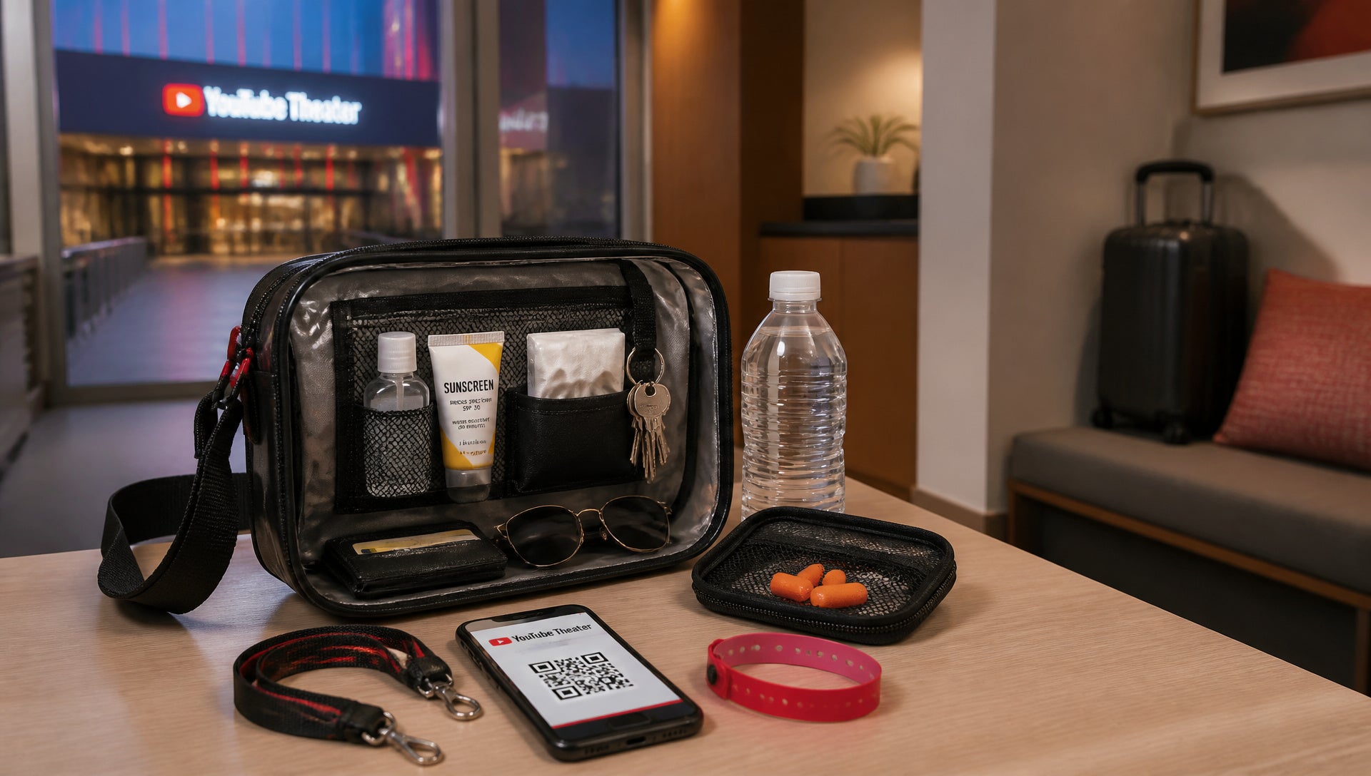 YouTube Theater Bag Rules: Sizes and Allowed Bags