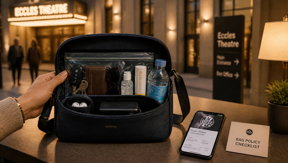 Eccles Theater Bag Policy Allowed Bags and Sizes