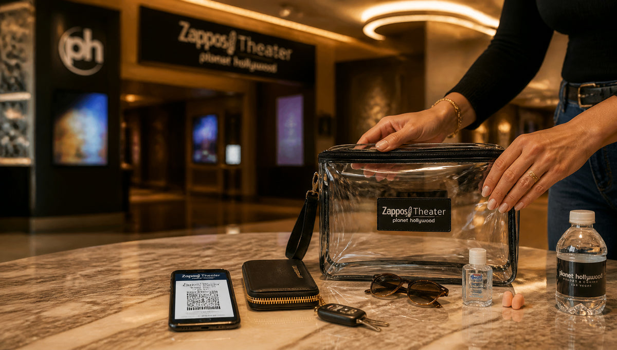 Zappos Theater Bag Policy and Clear Bag Rules