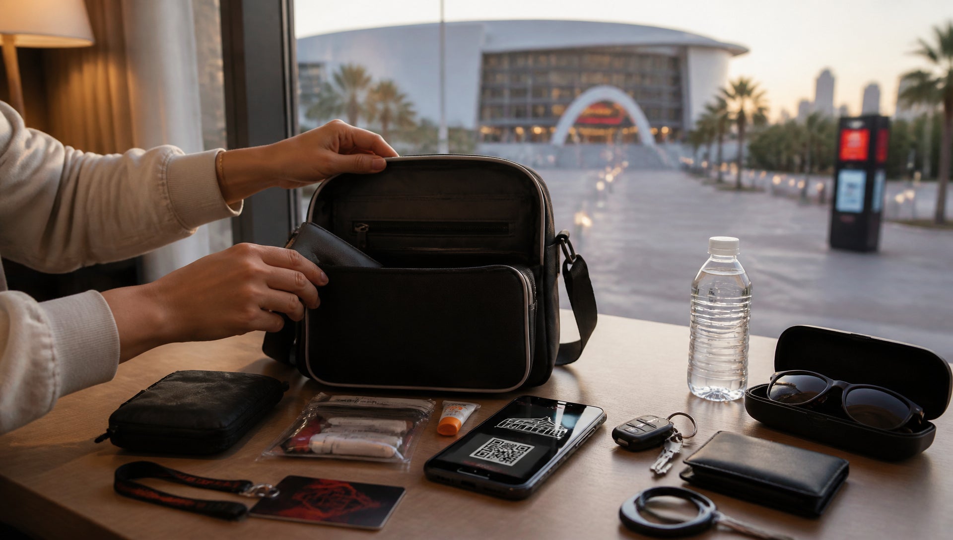 Kaseya Center Bag Rules for Clear Bags and Purses