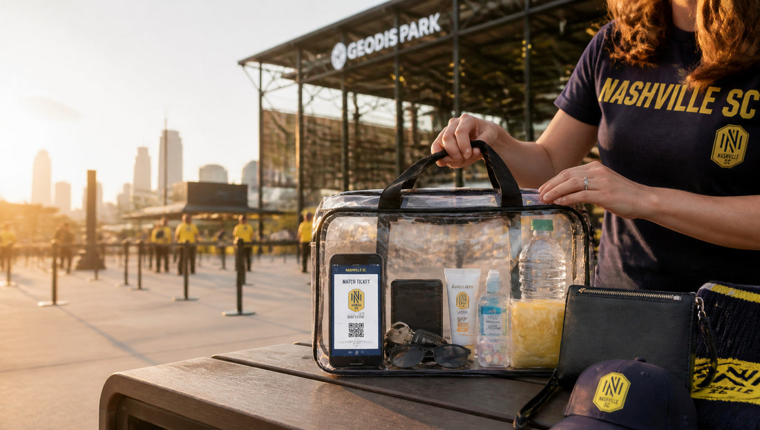 GEODIS Park Bag Rules for Clear Bags and Purses