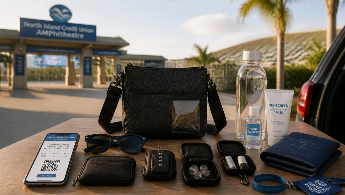North Island Credit Union Amphitheatre Bag Rules and Sizes