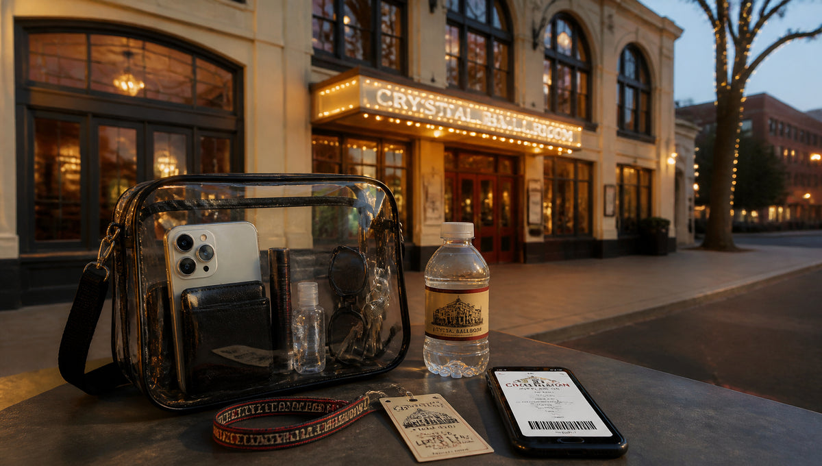 Crystal Ballroom Bag Policy Rules and Entry Tips