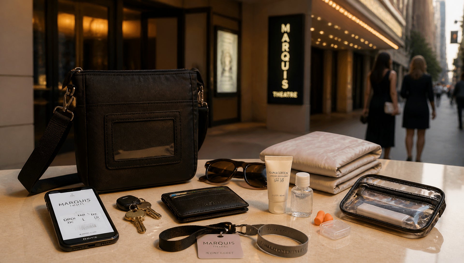 Marquis Theatre Bag Policy Rules and Entry Tips