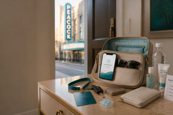 Peacock Theater Bag Rules for Purses and Clear Bags