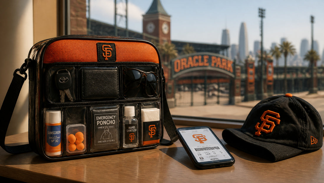 Oracle Park Bag Rules for Clear Bags Purses and Backpacks