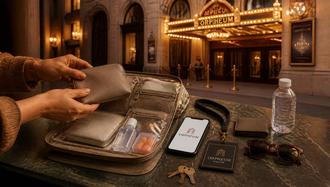 Orpheum Theater Bag Policy Rules and Sizes