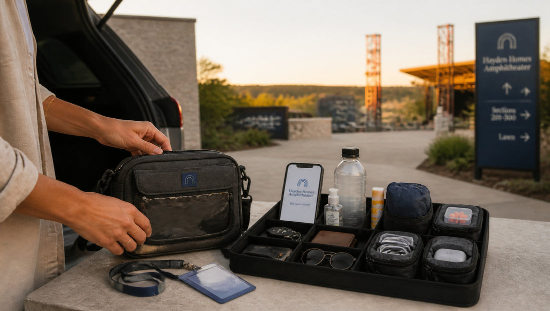 Hayden Homes Amphitheater Bag Policy Allowed Bags and Sizes