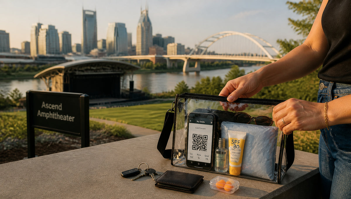 Ascend Amphitheater Bag Policy Rules and Sizes