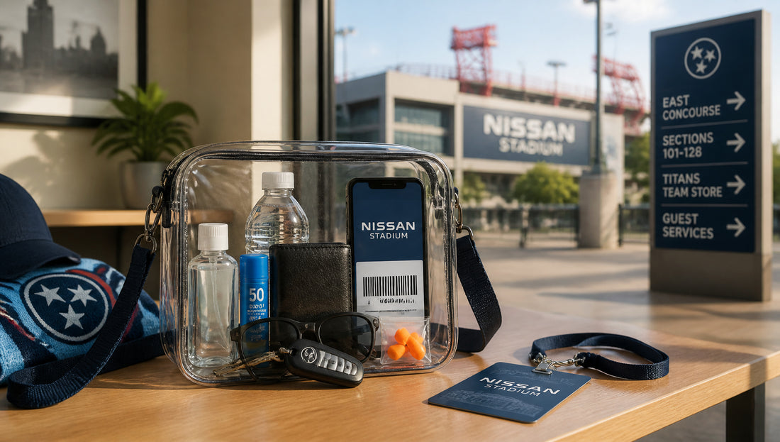 Nissan Stadium Bag Rules for Clear Bags and Purses