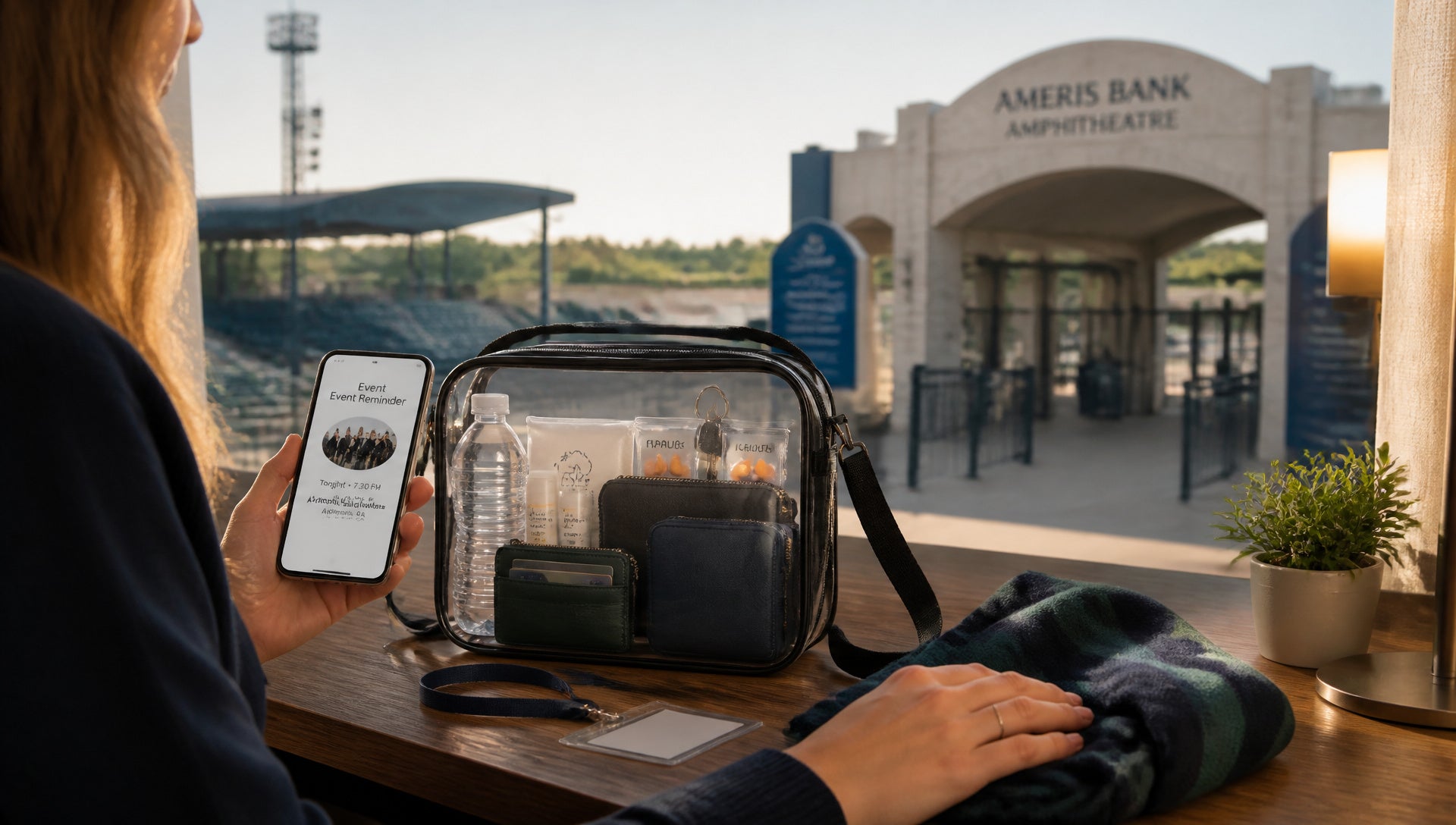 Ameris Bank Amphitheatre Bag Rules and Sizes