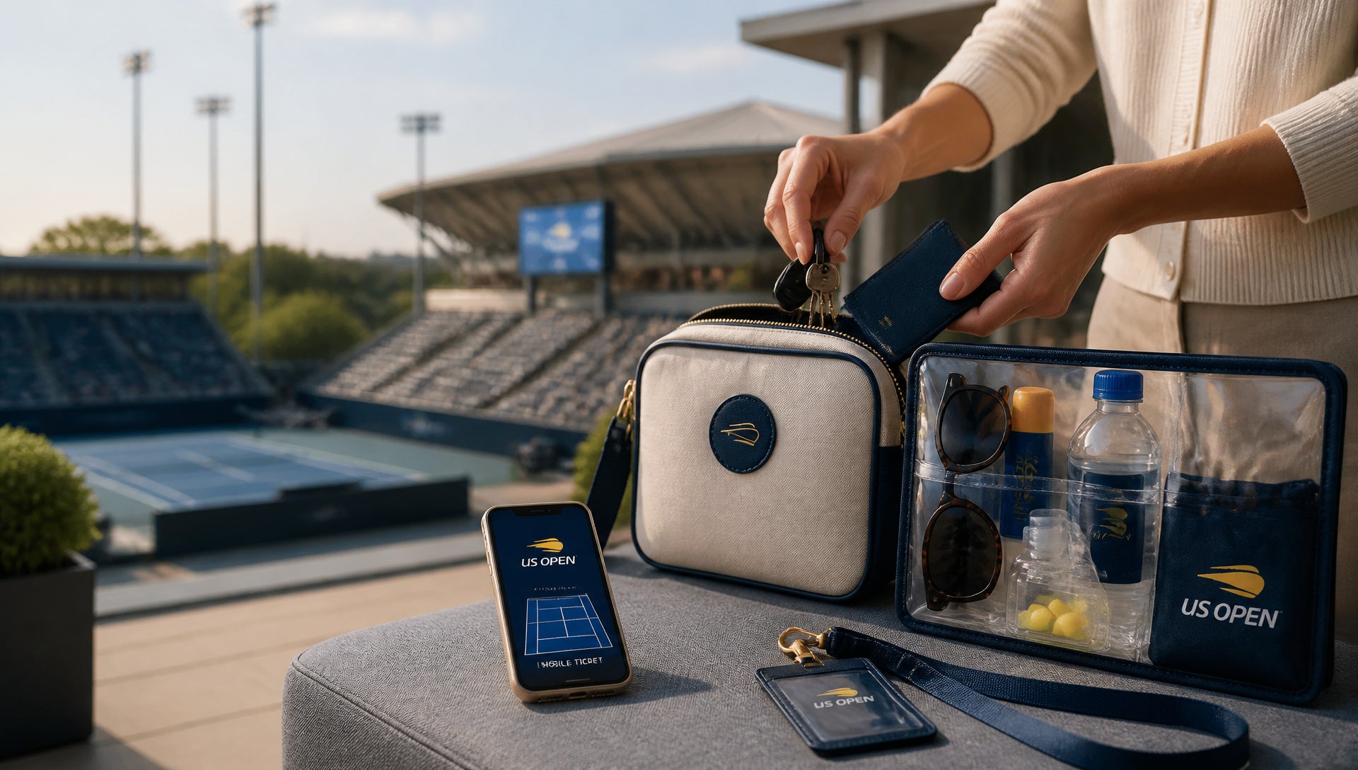 US Open Bag Policy and Allowed Purse Sizes