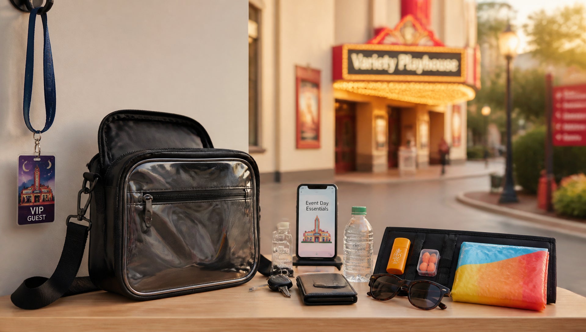 Variety Playhouse Bag Policy Allowed Bags and Purse Rules