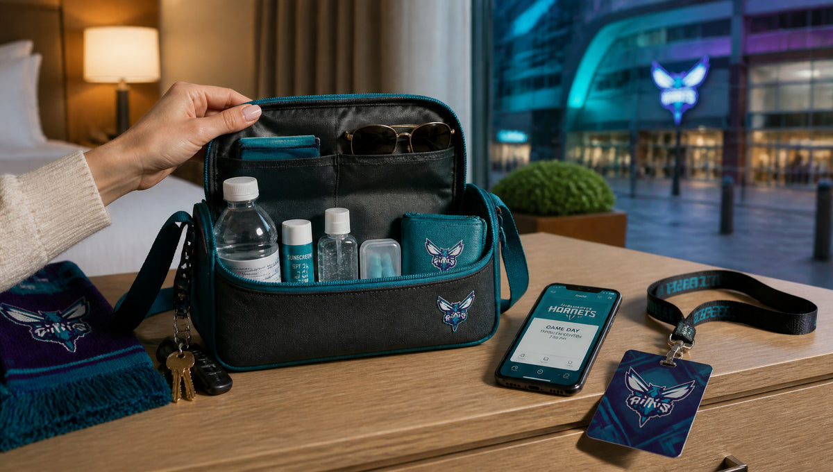 Charlotte Hornets Bag Policy Rules and Sizes