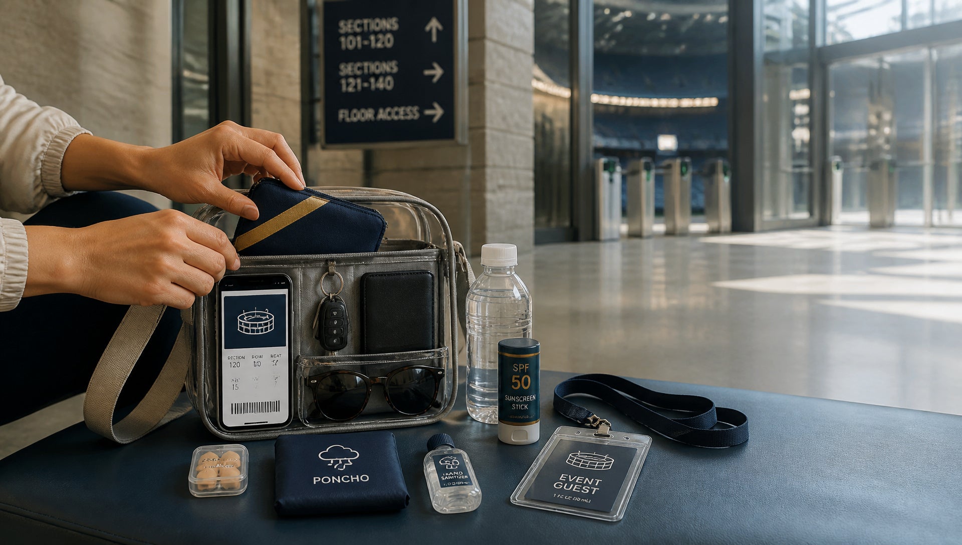 Legacy Arena Bag Policy Rules and Allowed Sizes