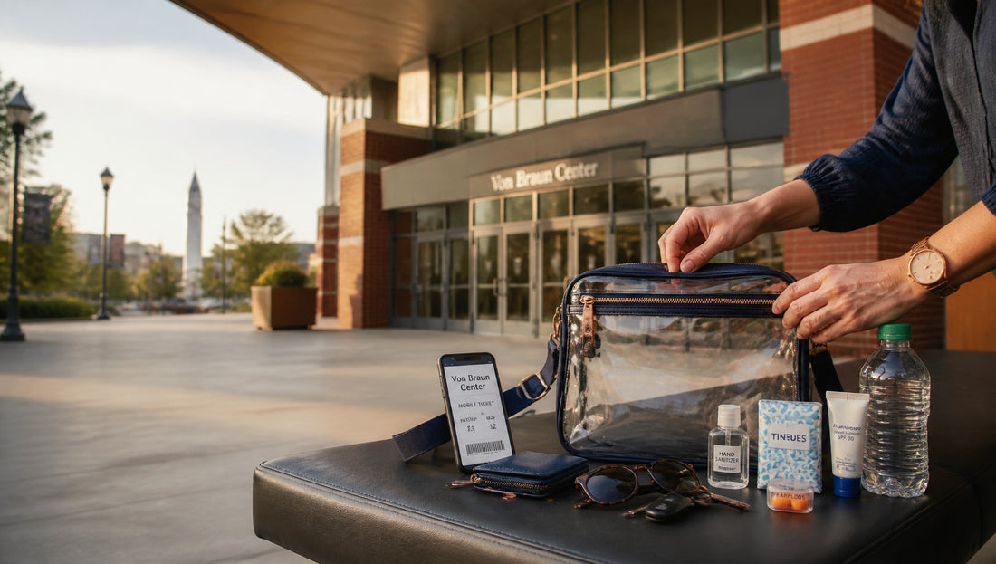 Von Braun Center Bag Policy Allowed Bags and Sizes