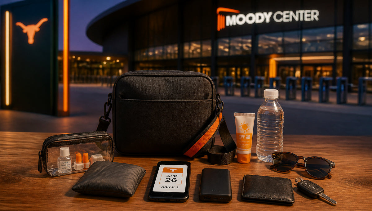 Moody Center Bag Policy for Clear Bags and Purses