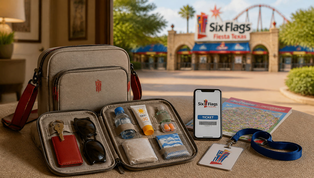 Six Flags Fiesta Texas Bag Rules and Locker Guide