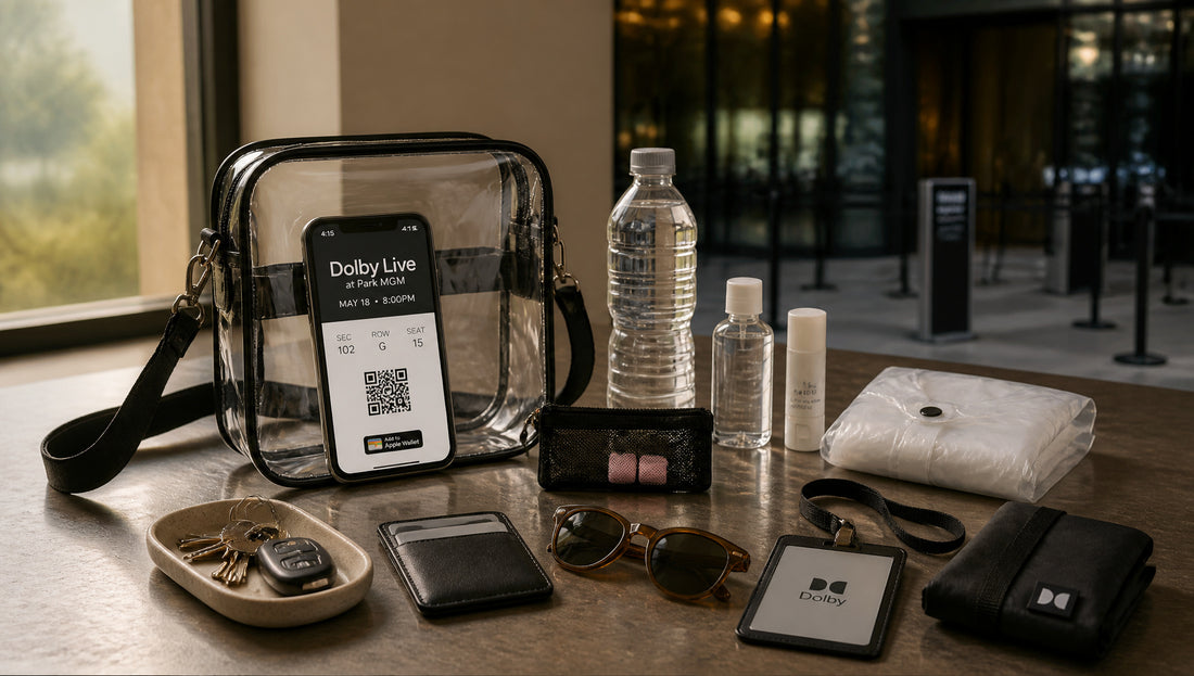 Dolby Live Bag Policy Rules and Allowed Bag Sizes
