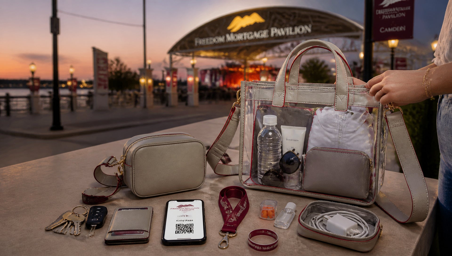 Freedom Mortgage Pavilion Bag Rules and Sizes