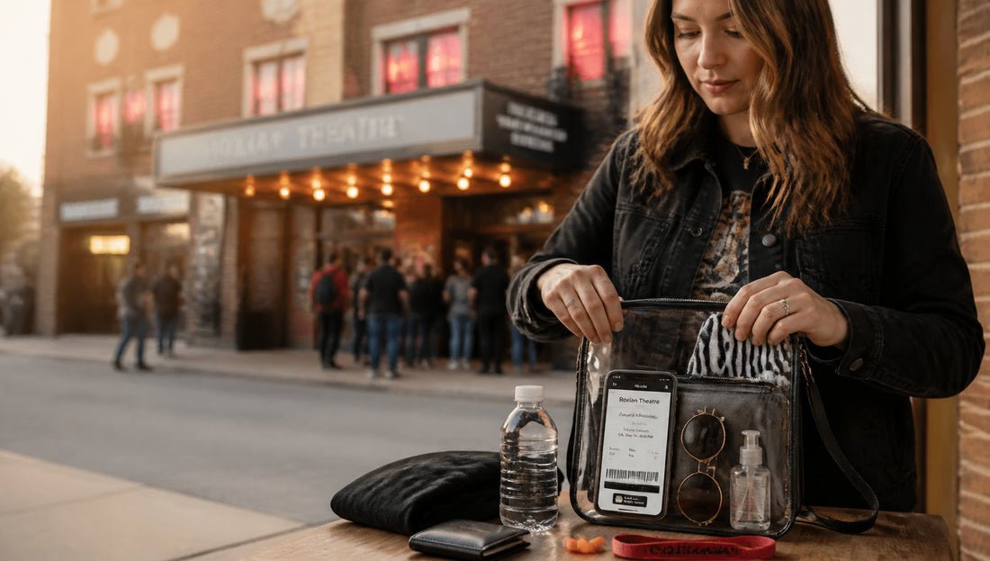 Roxian Theatre Bag Policy Rules and Allowed Bags