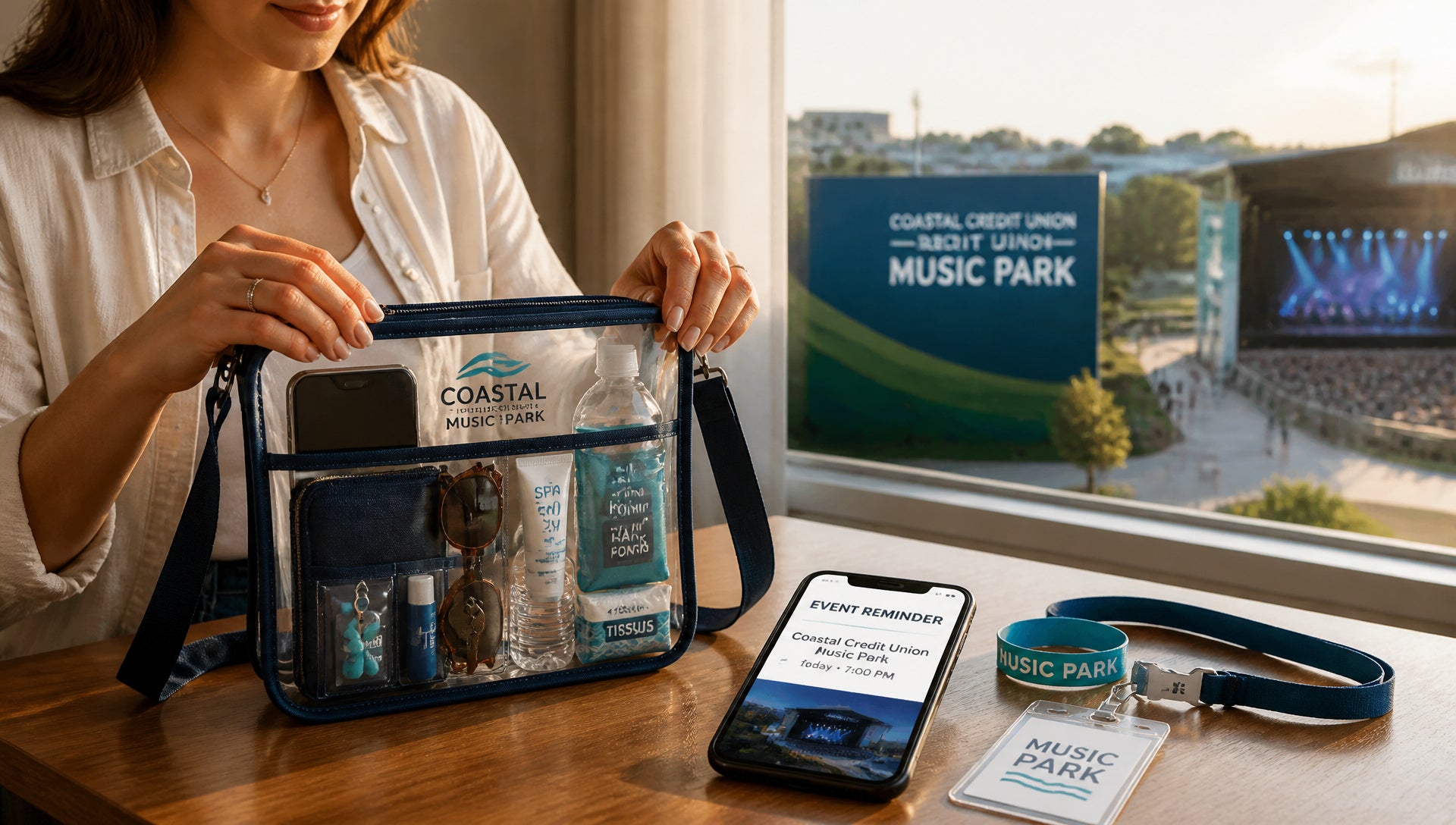 Coastal Credit Union Music Park Bag Policy and Entry Rules