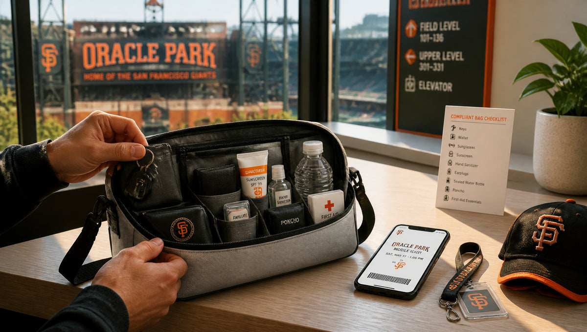 Oracle Park Bag Policy Rules for Purses and Totes