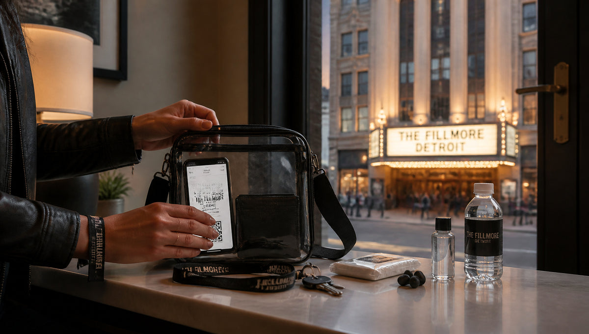 Fillmore Detroit Bag Policy Rules and Sizes