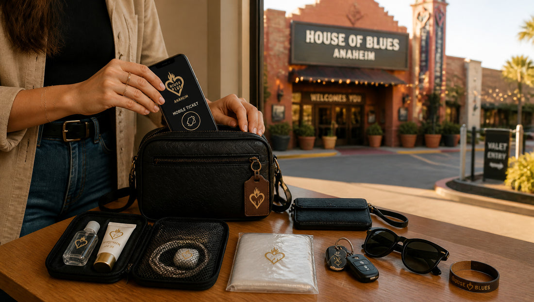 House of Blues Anaheim Bag Policy Rules and Sizes