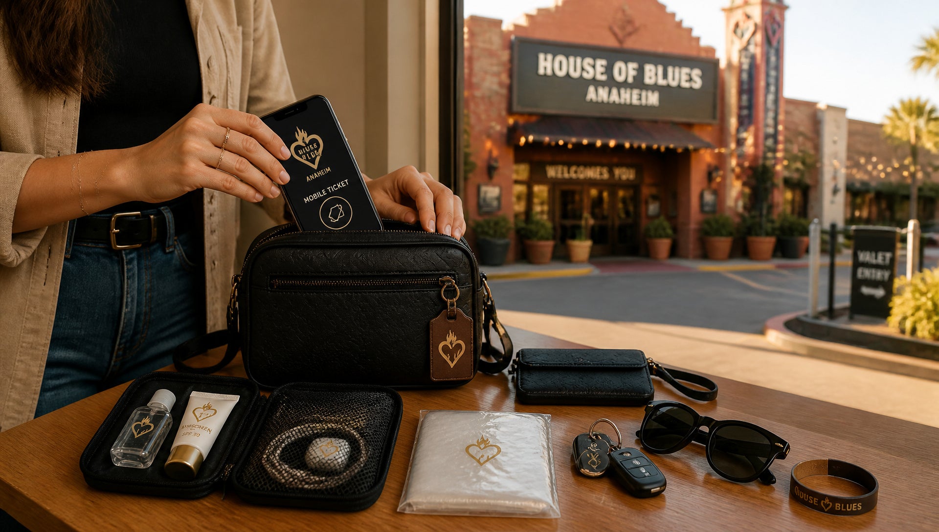 House of Blues Anaheim Bag Policy Rules and Sizes