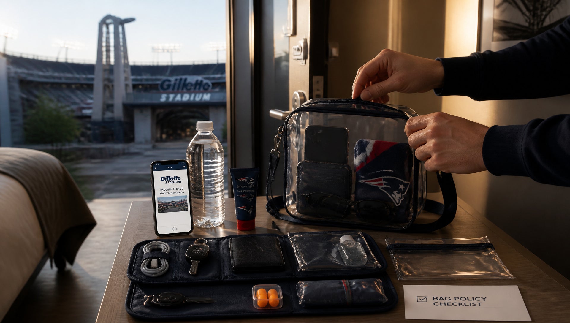 Gillette Stadium World Cup Bag Policy Rules and Sizes