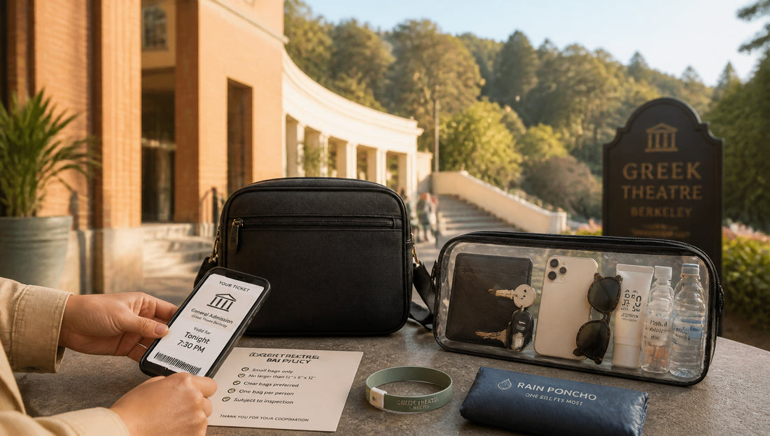 Greek Theatre Berkeley Bag Policy Rules and Allowed Bags