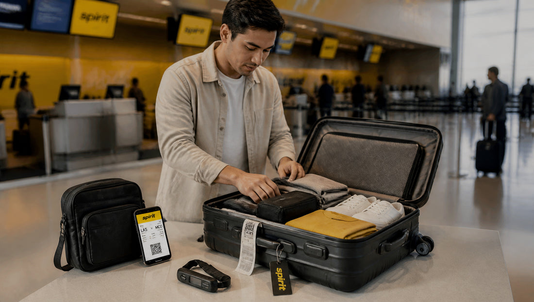 Spirit Checked Bag Policy Rules Sizes and Weight Fees