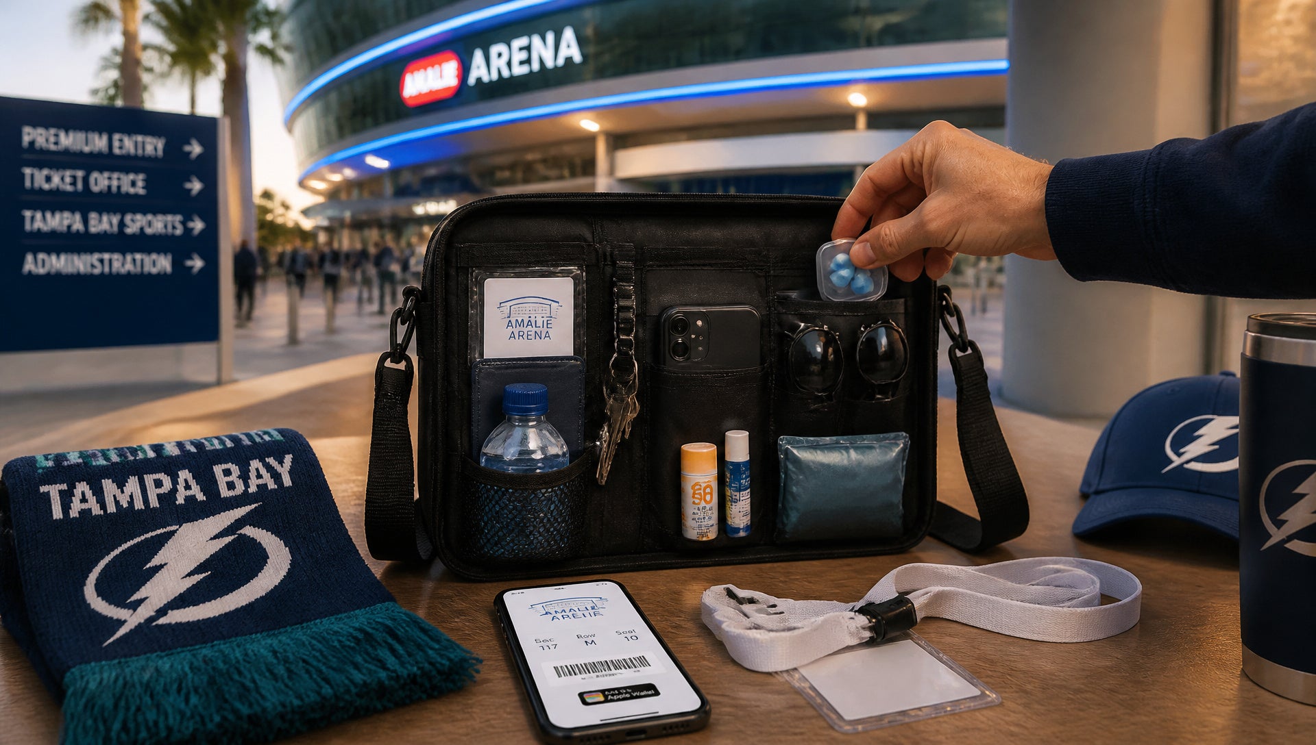 Amalie Arena Bag Policy and Allowed Sizes