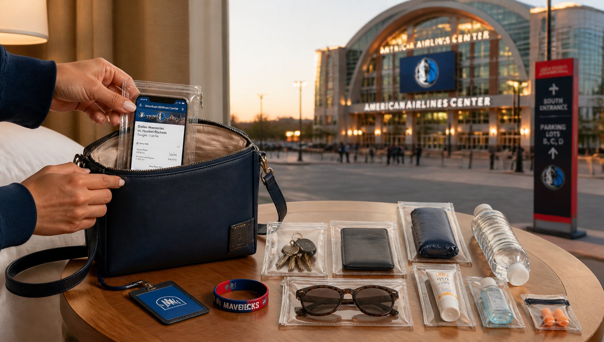 American Airlines Center Bag Policy and Purse Rules
